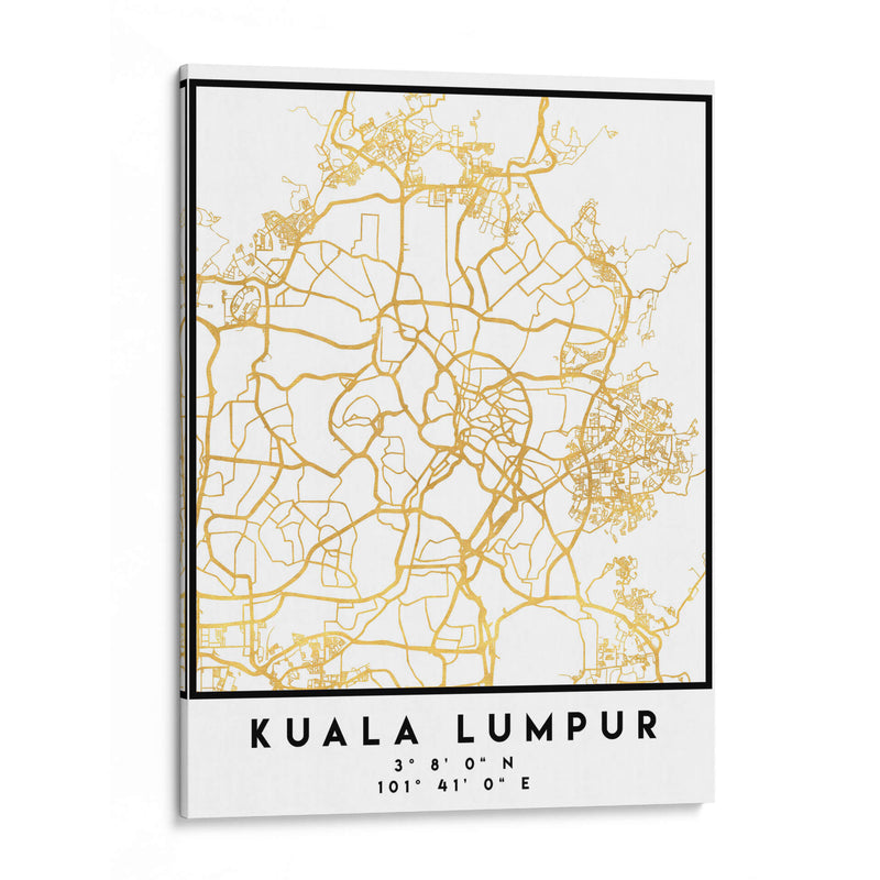 Kuala Lumpur, 1 Mapas 49 - Emiliano Deificus | Cuadro decorativo de Canvas Lab