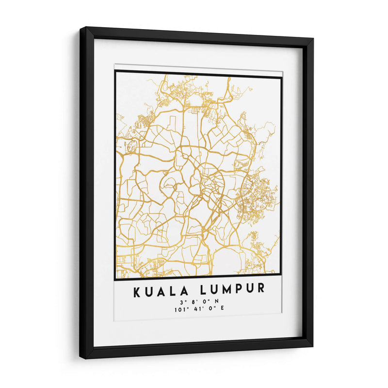 Kuala Lumpur, 1 Mapas 49 - Emiliano Deificus | Cuadro decorativo de Canvas Lab