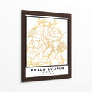Kuala Lumpur, 1 Mapas 49 - Emiliano Deificus | Cuadro decorativo de Canvas Lab