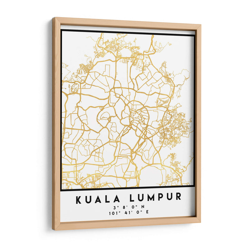 Kuala Lumpur, 1 Mapas 49 - Emiliano Deificus | Cuadro decorativo de Canvas Lab