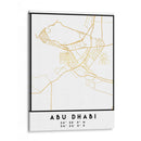 Abu Dhabi, 1 Mapas 48 - Emiliano Deificus | Cuadro decorativo de Canvas Lab
