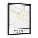 Abu Dhabi, 1 Mapas 48 - Emiliano Deificus | Cuadro decorativo de Canvas Lab
