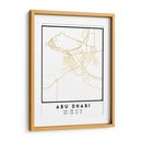 Abu Dhabi, 1 Mapas 48 - Emiliano Deificus | Cuadro decorativo de Canvas Lab