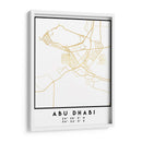 Abu Dhabi, 1 Mapas 48 - Emiliano Deificus | Cuadro decorativo de Canvas Lab
