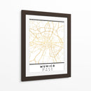 Munich, 1 Mapas 47 - Emiliano Deificus | Cuadro decorativo de Canvas Lab
