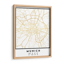 Munich, 1 Mapas 47 - Emiliano Deificus | Cuadro decorativo de Canvas Lab