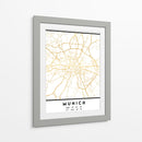 Munich, 1 Mapas 47 - Emiliano Deificus | Cuadro decorativo de Canvas Lab