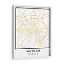 Munich, 1 Mapas 47 - Emiliano Deificus | Cuadro decorativo de Canvas Lab