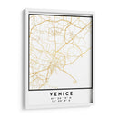 Venecia, 1 Mapas 46 - Emiliano Deificus | Cuadro decorativo de Canvas Lab