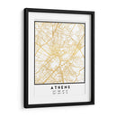 Atenas, 1 Mapas 45 - Emiliano Deificus | Cuadro decorativo de Canvas Lab