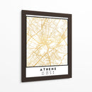 Atenas, 1 Mapas 45 - Emiliano Deificus | Cuadro decorativo de Canvas Lab