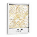 Atenas, 1 Mapas 45 - Emiliano Deificus | Cuadro decorativo de Canvas Lab