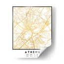 Atenas, 1 Mapas 45 - Emiliano Deificus | Cuadro decorativo de Canvas Lab