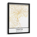 Tokio, 1 Mapas 44 - Emiliano Deificus | Cuadro decorativo de Canvas Lab