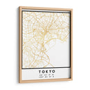 Tokio, 1 Mapas 44 - Emiliano Deificus | Cuadro decorativo de Canvas Lab