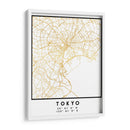 Tokio, 1 Mapas 44 - Emiliano Deificus | Cuadro decorativo de Canvas Lab