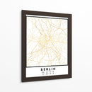 Berlin, 1 Mapas 43 - Emiliano Deificus | Cuadro decorativo de Canvas Lab