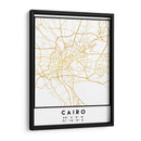 Cairo, 1 Mapas 42 - Emiliano Deificus | Cuadro decorativo de Canvas Lab