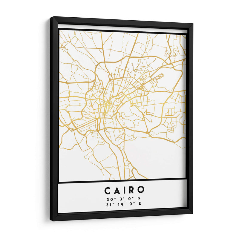 Cairo, 1 Mapas 42 - Emiliano Deificus | Cuadro decorativo de Canvas Lab