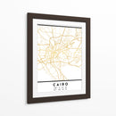 Cairo, 1 Mapas 42 - Emiliano Deificus | Cuadro decorativo de Canvas Lab