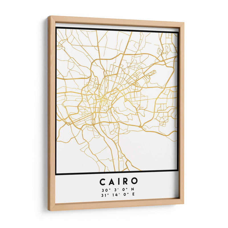 Cairo, 1 Mapas 42 - Emiliano Deificus | Cuadro decorativo de Canvas Lab