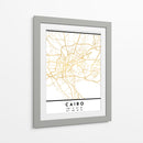 Cairo, 1 Mapas 42 - Emiliano Deificus | Cuadro decorativo de Canvas Lab
