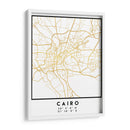 Cairo, 1 Mapas 42 - Emiliano Deificus | Cuadro decorativo de Canvas Lab