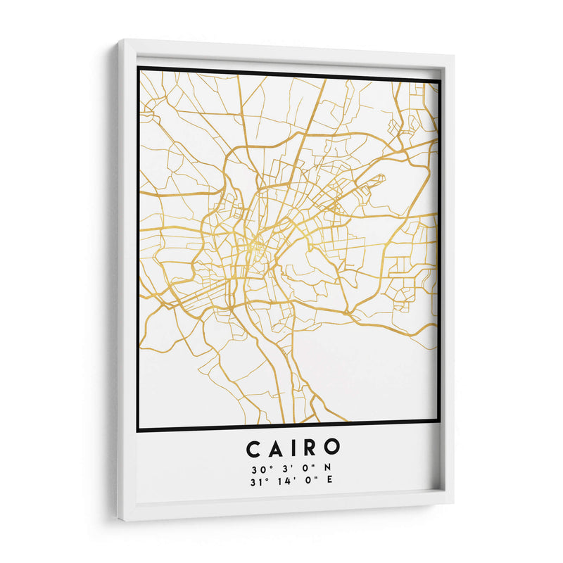 Cairo, 1 Mapas 42 - Emiliano Deificus | Cuadro decorativo de Canvas Lab