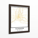 Bangkok, 1 Mapas 41 - Emiliano Deificus | Cuadro decorativo de Canvas Lab