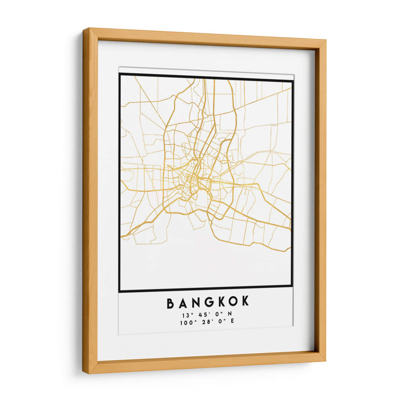 Bangkok, 1 Mapas 41 - Emiliano Deificus | Cuadro decorativo de Canvas Lab