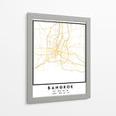 Bangkok, 1 Mapas 41 - Emiliano Deificus | Cuadro decorativo de Canvas Lab