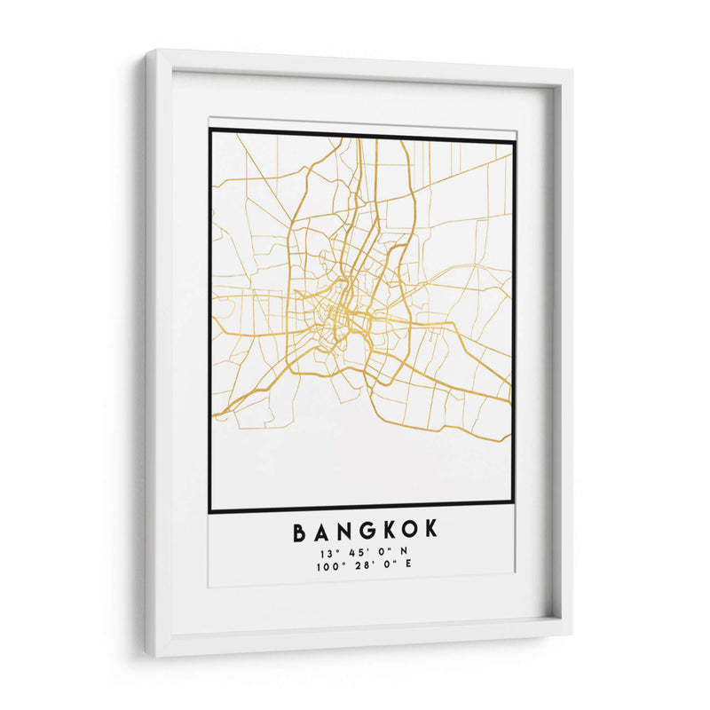 Bangkok, 1 Mapas 41 - Emiliano Deificus | Cuadro decorativo de Canvas Lab