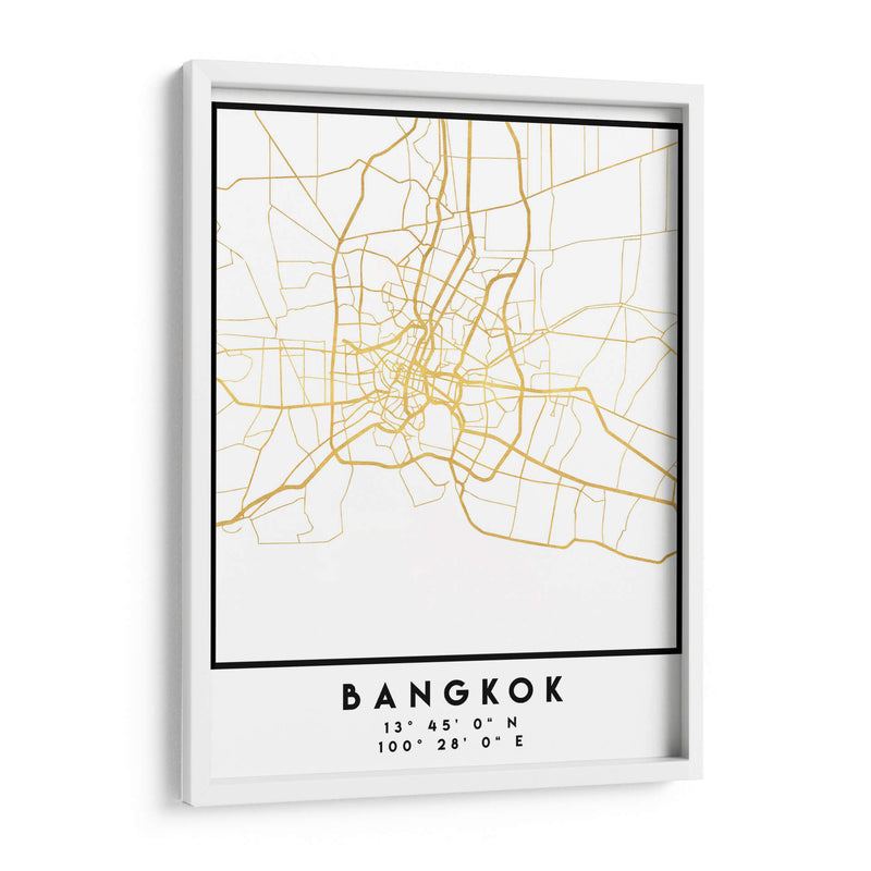 Bangkok, 1 Mapas 41 - Emiliano Deificus | Cuadro decorativo de Canvas Lab