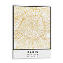Paris, 1 Mapas 40 - Emiliano Deificus | Cuadro decorativo de Canvas Lab