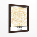 Paris, 1 Mapas 40 - Emiliano Deificus | Cuadro decorativo de Canvas Lab