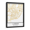 Lisboa, 1 Mapas 38 - Emiliano Deificus | Cuadro decorativo de Canvas Lab