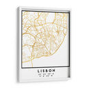 Lisboa, 1 Mapas 38 - Emiliano Deificus | Cuadro decorativo de Canvas Lab