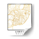 Lisboa, 1 Mapas 38 - Emiliano Deificus | Cuadro decorativo de Canvas Lab