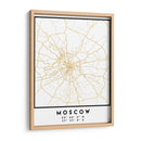 Moscú, 1 Mapas 36 - Emiliano Deificus | Cuadro decorativo de Canvas Lab