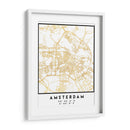 Amsterdam, 1 Mapas 35 - Emiliano Deificus | Cuadro decorativo de Canvas Lab