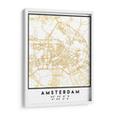 Amsterdam, 1 Mapas 35 - Emiliano Deificus | Cuadro decorativo de Canvas Lab