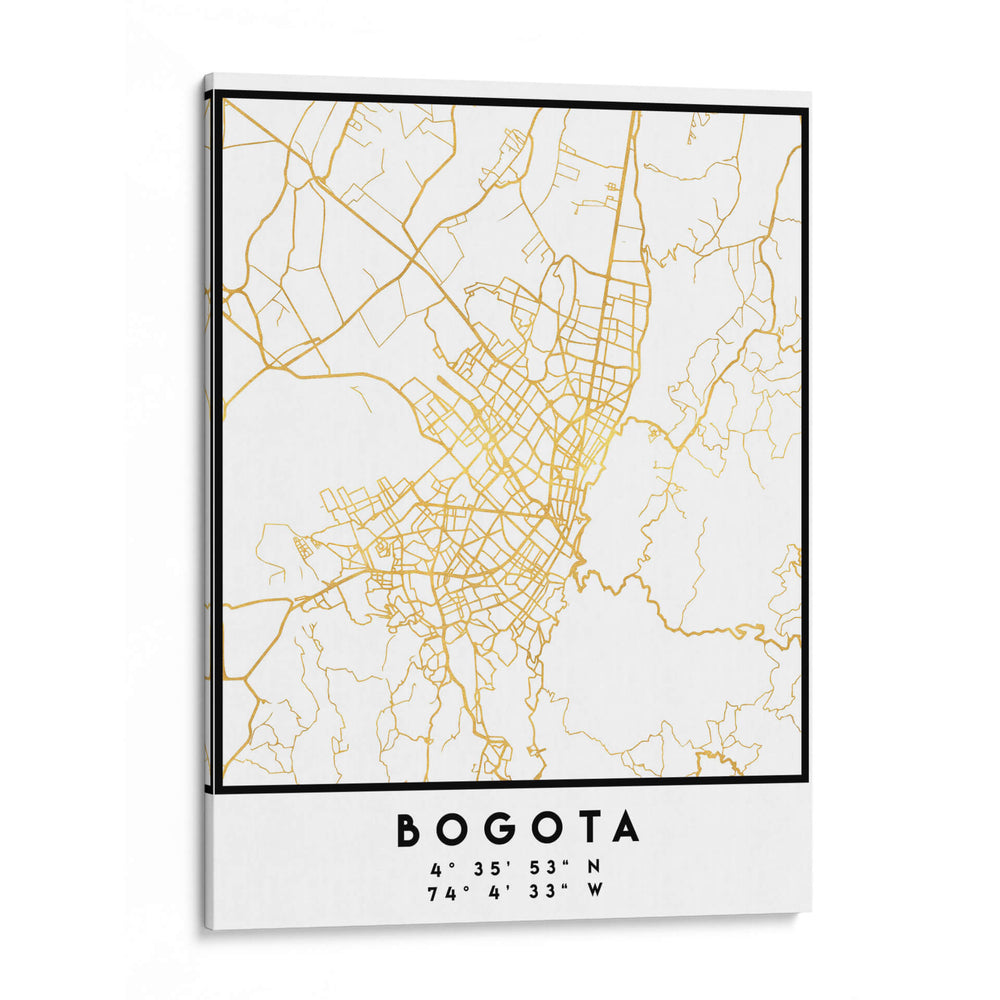 Bogota, 1 Mapas 31 - Emiliano Deificus | Cuadro decorativo de Canvas Lab