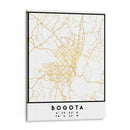 Bogota, 1 Mapas 31 - Emiliano Deificus | Cuadro decorativo de Canvas Lab