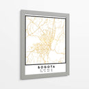 Bogota, 1 Mapas 31 - Emiliano Deificus | Cuadro decorativo de Canvas Lab