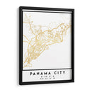 Ciudad de Panamá, 1 Mapas 27 - Emiliano Deificus | Cuadro decorativo de Canvas Lab