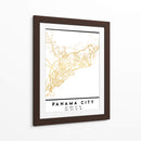 Ciudad de Panamá, 1 Mapas 27 - Emiliano Deificus | Cuadro decorativo de Canvas Lab