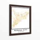 Ciudad de Panamá, 1 Mapas 27 - Emiliano Deificus | Cuadro decorativo de Canvas Lab