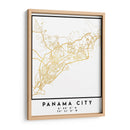 Ciudad de Panamá, 1 Mapas 27 - Emiliano Deificus | Cuadro decorativo de Canvas Lab