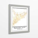 Ciudad de Panamá, 1 Mapas 27 - Emiliano Deificus | Cuadro decorativo de Canvas Lab