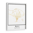 Bali, 1 Mapas 26 - Emiliano Deificus | Cuadro decorativo de Canvas Lab